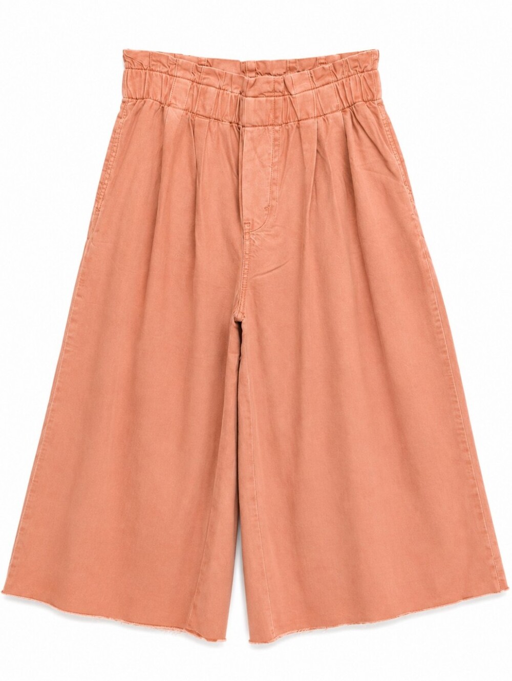 Pilcro Coral-Peach Elasticโ Waist Pants